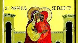 Santa Perpetua y la esclava Felicidad