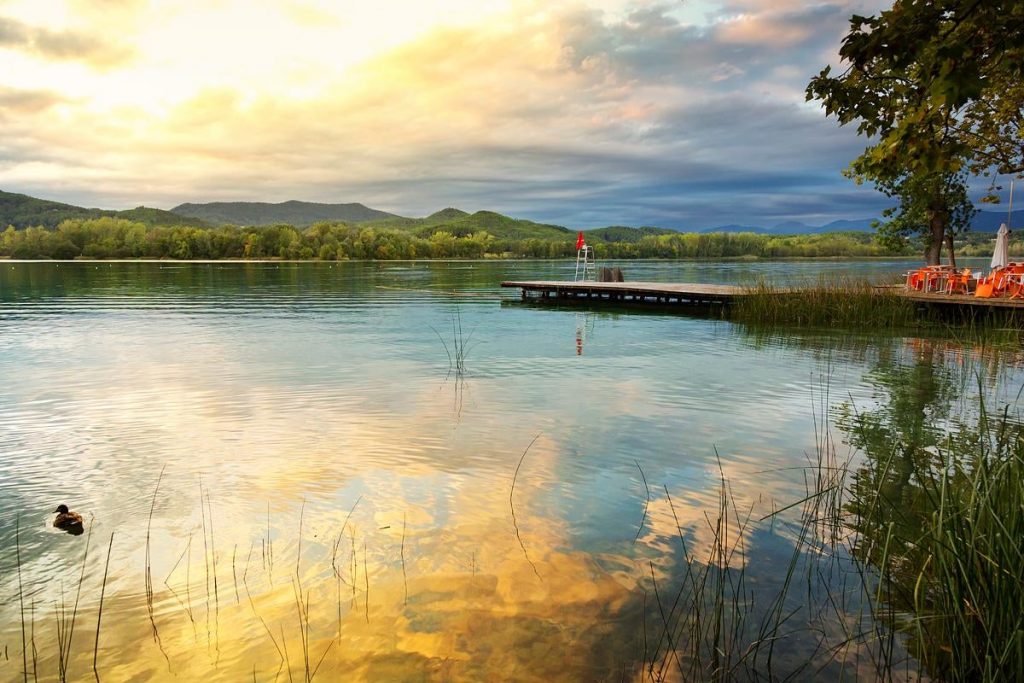 El lago de Banyoles
