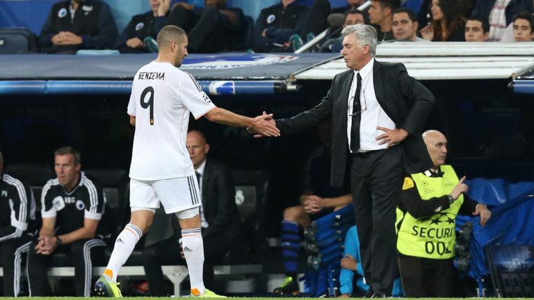 El momento más tenso entre Benzema y Ancelotti