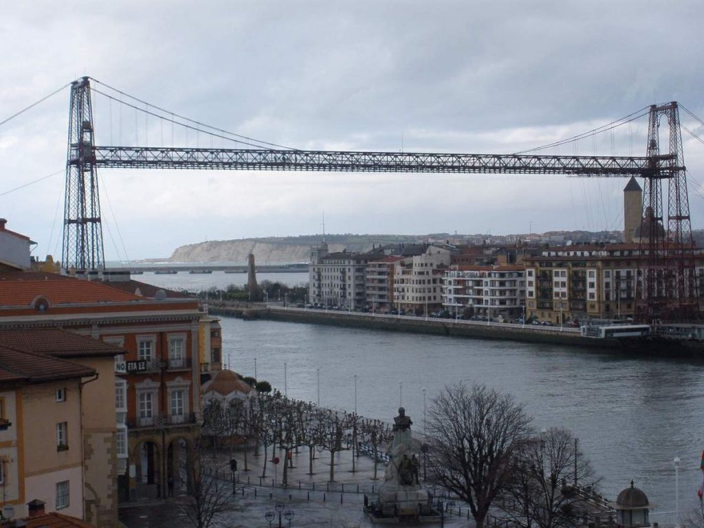 Puente de Portugalete en Vizcaya