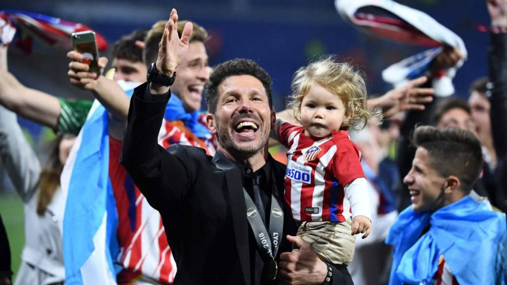Los hijos de Diego Simeone, otro de los futbolistas VIP del mundo