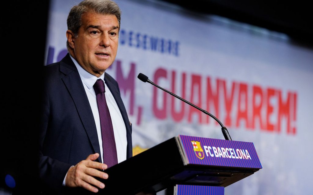 Nadie sabe los planes de Laporta barcelona