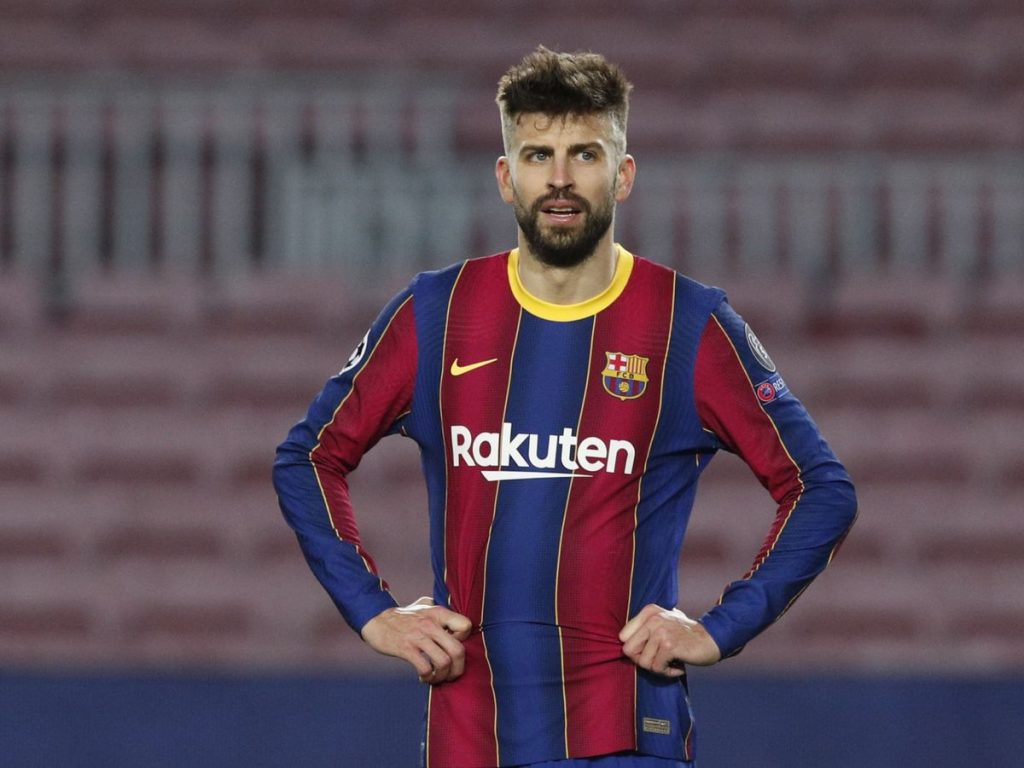 Piqué no está 100% a gusto con el Barcelona