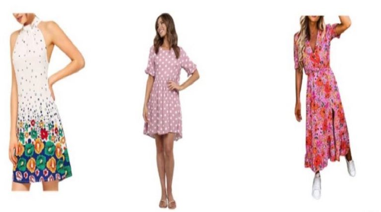 Diez vestidos primaverales para ir a la última que arrasan en ventas en Amazon