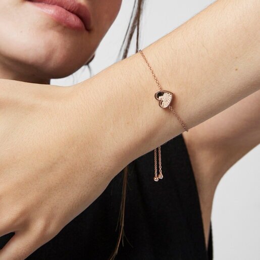 Pulseras de plata vermeil san valentín 