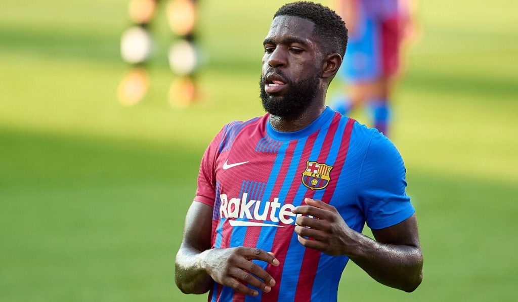 Samuel Umtiti fuera del Barcelona