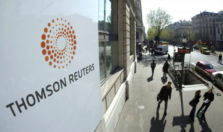 Thomson Reuters quintuplica beneficios en 2021 por atípicos contables, hasta casi 5.000 millones
