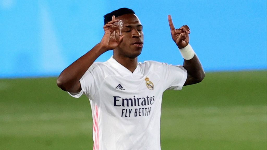 Vinícius Júnior sin opciones en el juego