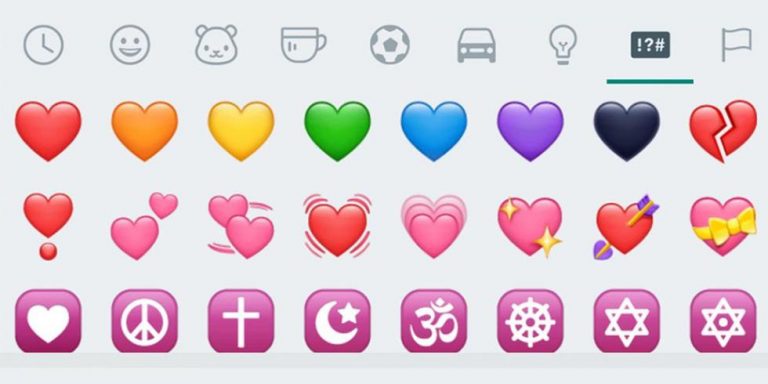 WhatsApp: esto es lo que significan los corazones de colores