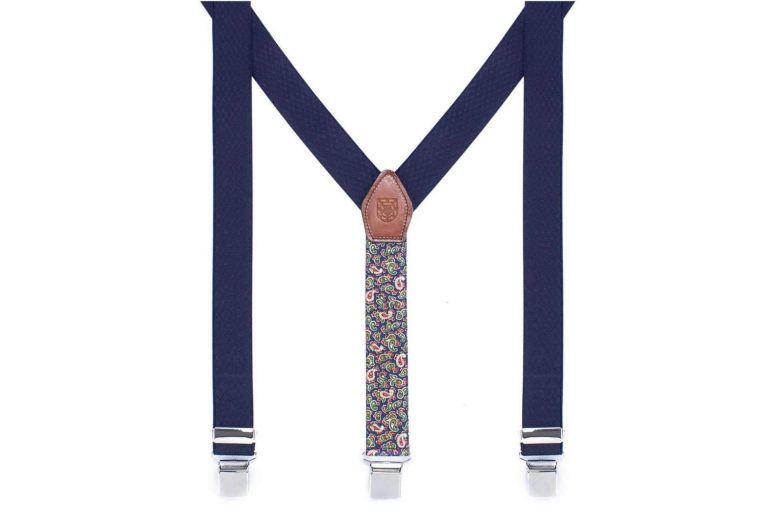 Los gemelos y tirantes de Ortiz & Reed son ideales para ir a juego en los eventos más especiales