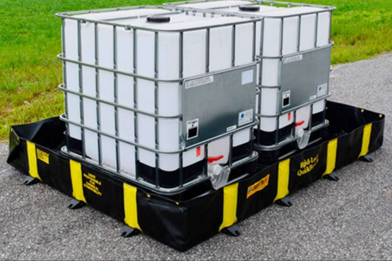 Las ventajas de los cubetos de retención plegables de Absorbentes y Cubetos