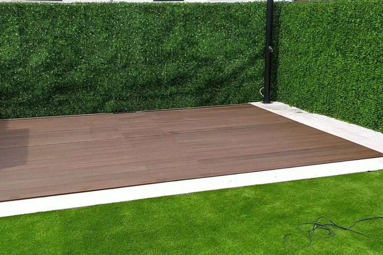 Optimizar espacios convirtiendo una piscina en un suelo rígido transitable