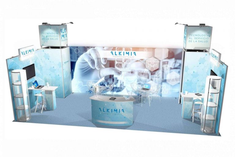 Ahorrar entre el 60 % y el 90 % en próximas ferias a través del stand reutilizable que ofrece la empresa Olika Stands