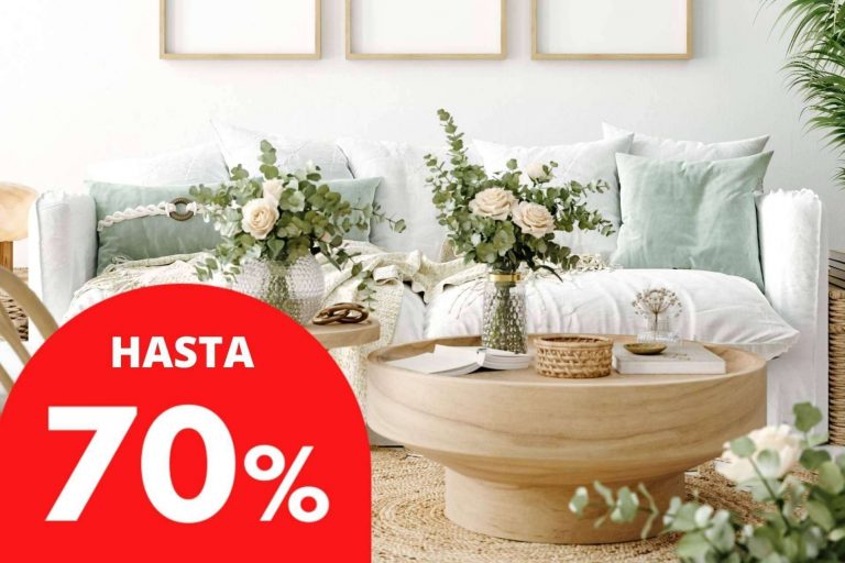 Dar un cambio a la casa gracias al remate final de rebajas de Iglú Tiendas