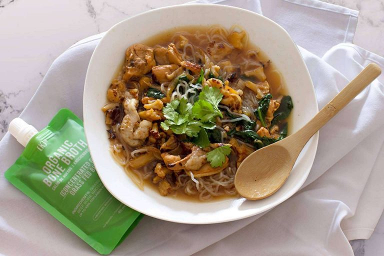 ¿Por qué es saludable el caldo ecológico con nutrientes y colágeno?