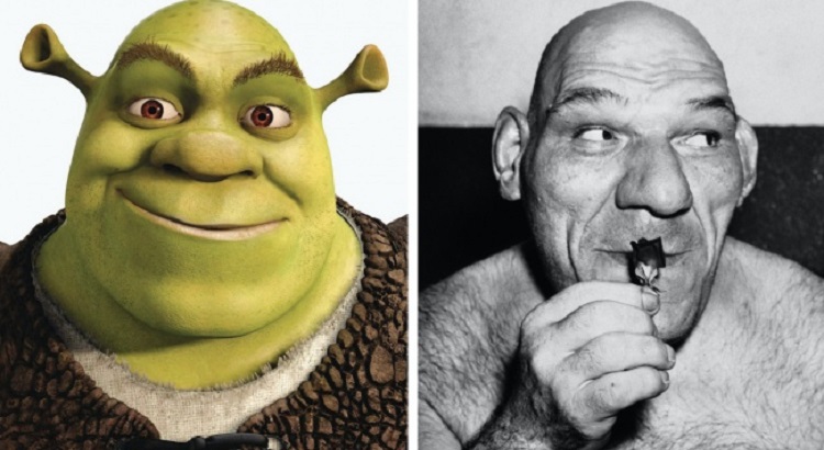 Personas que se parecen a dibujos animados