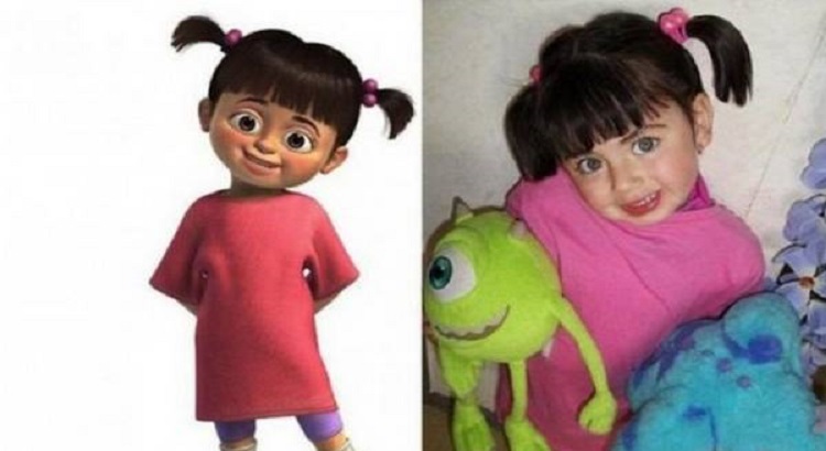 Personas que se parecen a dibujos animados