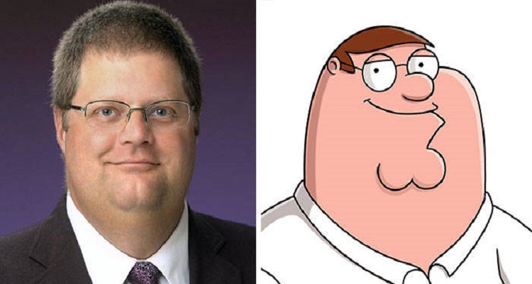 Personas que se parecen a dibujos animados