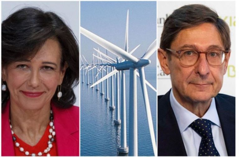 Santander y Caixabank, en lo más alto de los ranking de ‘crédito verde' en Europa y el mundo
