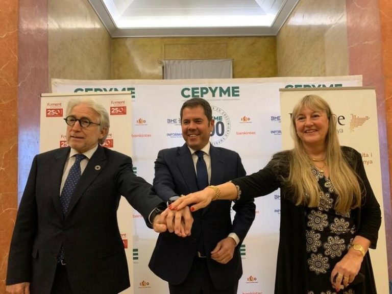 Cepyme, Foment y Fepime acuerdan una alianza para impulsar el tamaño de las pymes españolas
