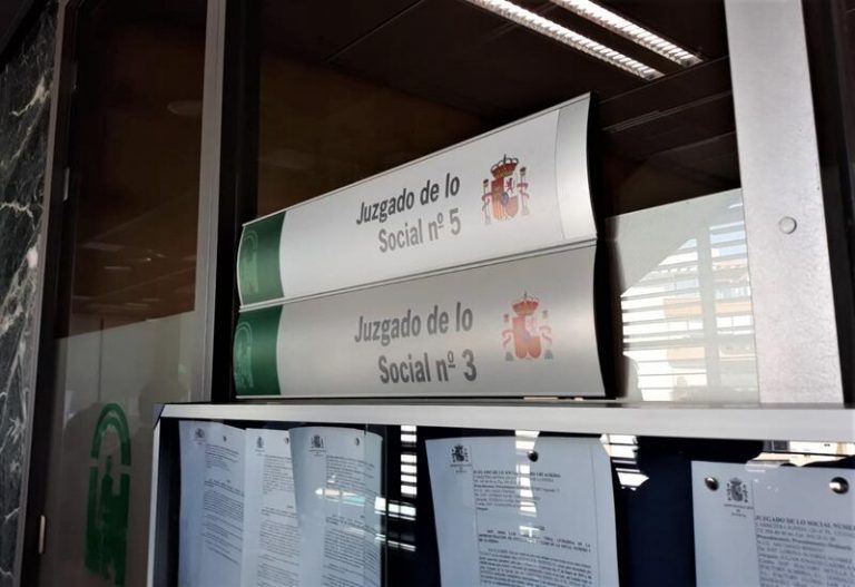 Las demandas por despido bajan un 9,3% en 2021
