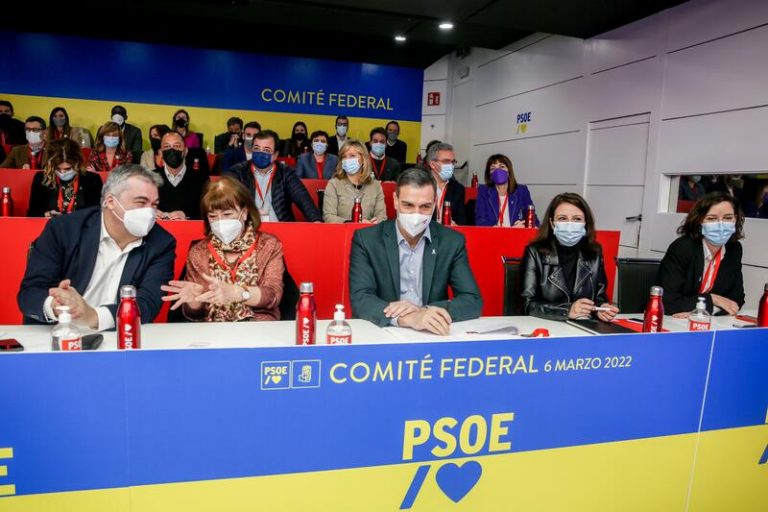 EL PSOE aprueba por unanimidad una resolución de condena a la agresión rusa