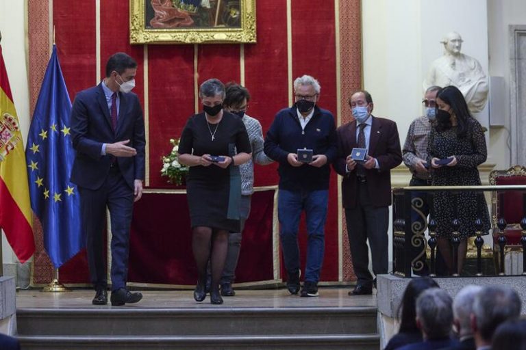 Sánchez expresa su apoyo a los muertos en Ucrania en un acto con víctimas del terrorismo