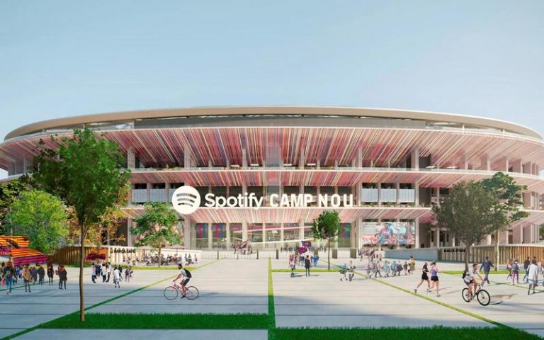 El FC Barcelona renombra a 'Spotify Camp Nou' el nombre de su estadio a partir de la próxima temporada
