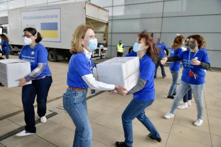 Telefónica y su fundación lanzan la campaña urgente #SolidaridadconUcrania