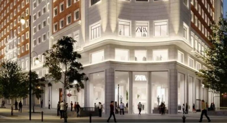 Santander, BBVA y Abanca financian el edificio donde se situará el mayor Zara del mundo en Madrid