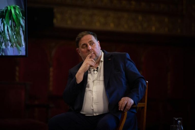 El TC admite el recurso de Junqueras contra la decisión del Supremo que le impidió recoger el acta de eurodiputado