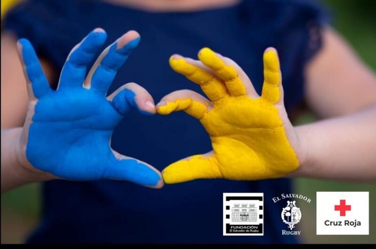 La Fundación El Salvador de Rugby activa una recogida de fondos para ayudar a los afectados por la guerra