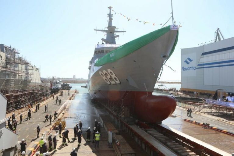 Navantia entrega este jueves a la Marina Saudí la primera corbeta construida en la Bahía de Cádiz