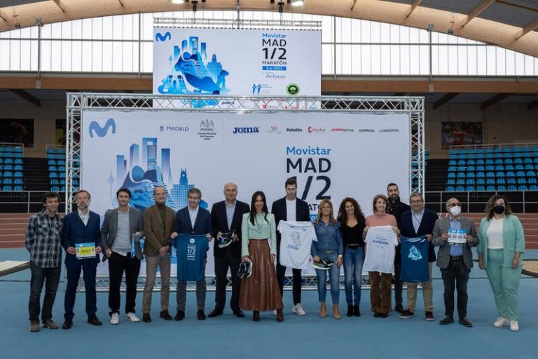 Casi 17.000 corredores participan este domingo en el Movistar Madrid Medio Maratón y la Carrera ProFuturo