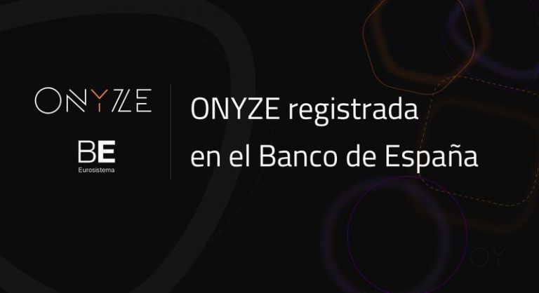 El Banco de España reconoce a Onyze como custodio de nueva generación y exchange de criptoactivos