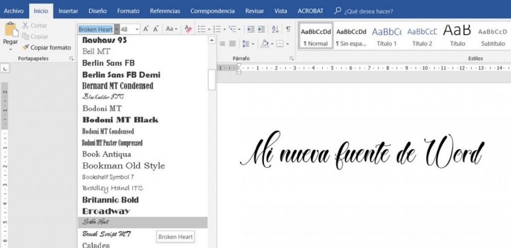 ¿Qué es una tipografía con serifa?