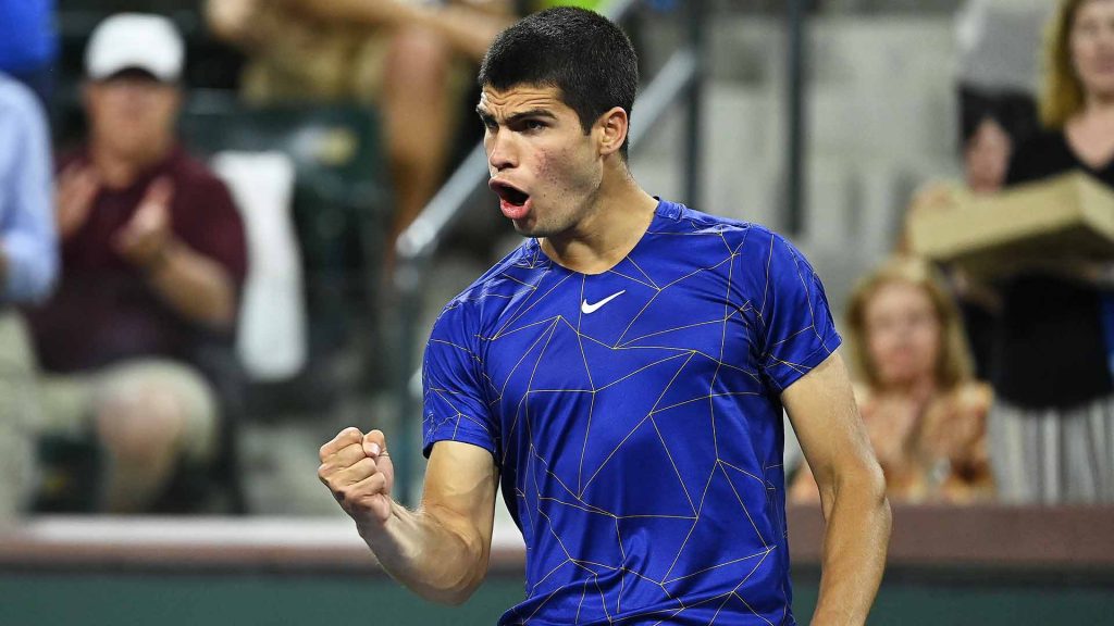 Carlos Alcaraz se roba la atención del público estadounidense