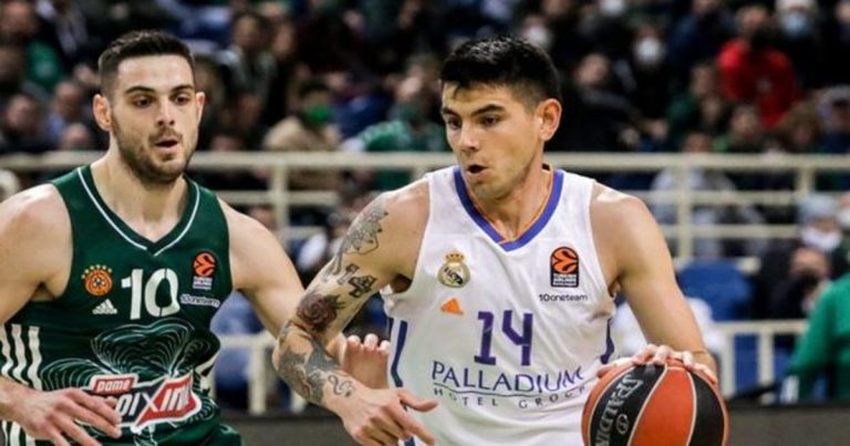 Panathinaikos asesta doble golpe al Real Madrid con Juancho Hernangómez
