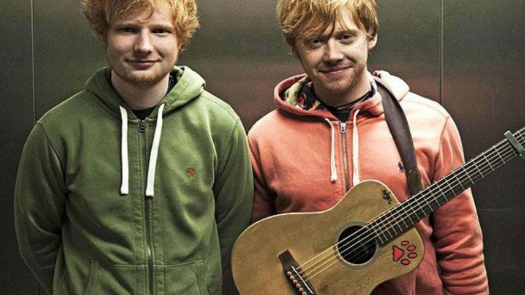 Famosos que se parecen entre sí y podrían ser familia 76 Ed Sheeran y Rupert Grint