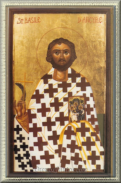 El 22 de marzo recordamos a dos Obispos santificados, que son San Bacilio de Ancira y San Bienvenido Scotivol 1 San Bacilio de Ancira