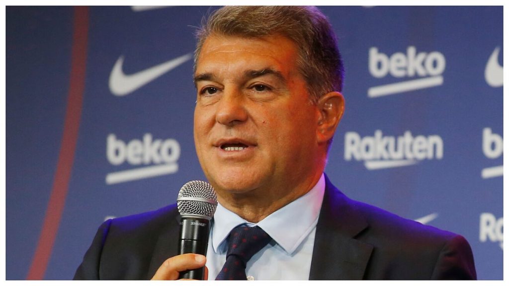 Este es el jugador que no tiene contento a Laporta 14 Laporta tiene claro lo que quiere en su club