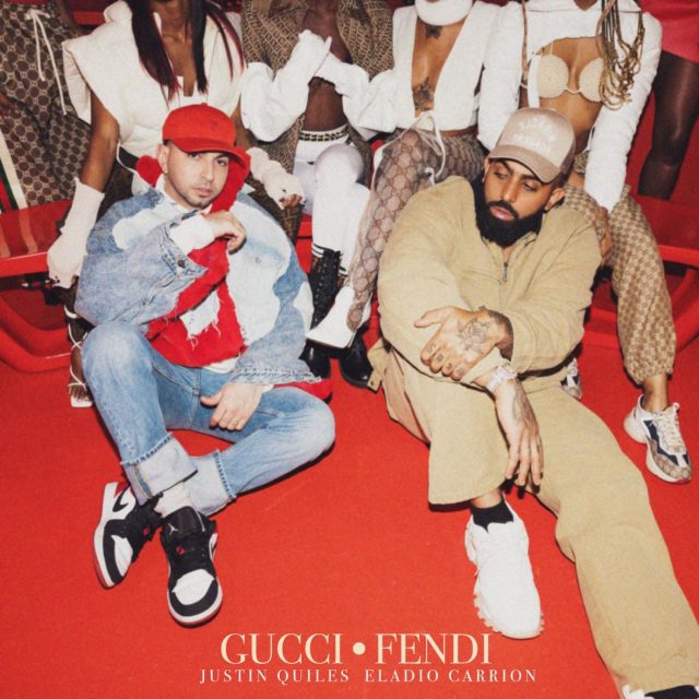 Justin Quiles Eladio Carrion  GUCCI FENDI