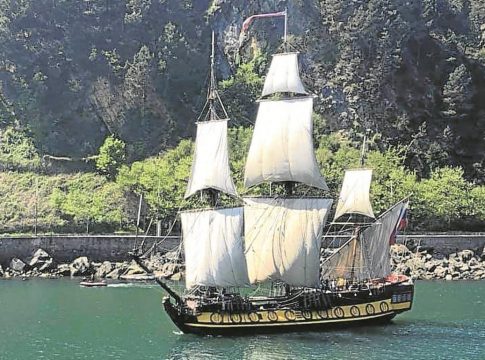 La centenaria goleta holandesa Oosterschelde estará en el II Pasaia Itsas Festibala, del 26 al 29 de mayo