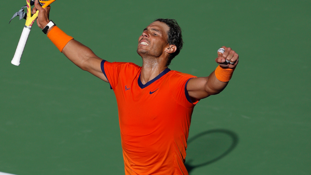 Nadal ha tenido un camino muy difícil y se ha sobrexigido