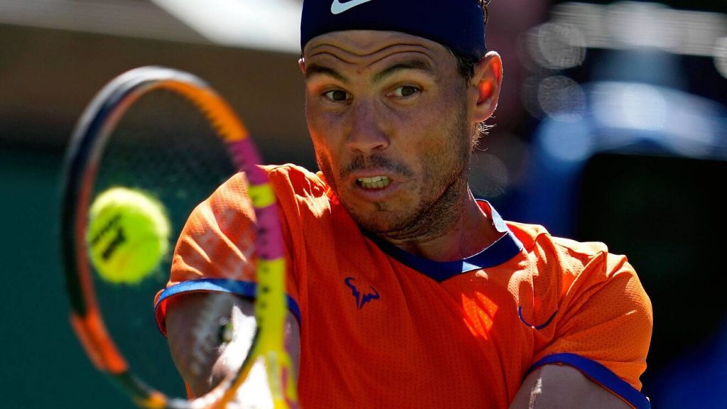 Nadal sabe que Indian Wells será complicado