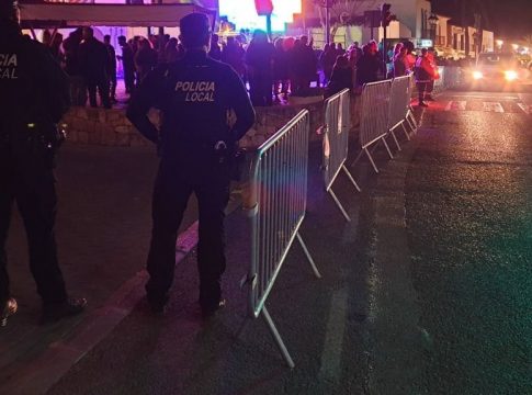 Policía Local y Guardia Civil intervienen en una discoteca de Sant Josep donde había más de 130 menores