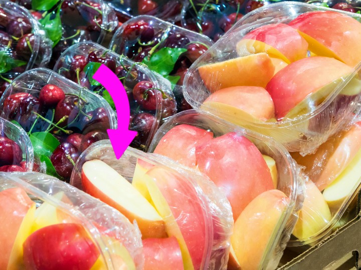 Por qué no deberías comprar fruta cortada