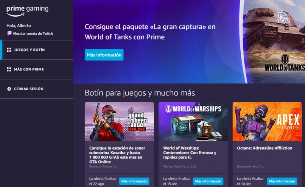 ¿Cuáles son los beneficios de suscribirse a Prime Gaming?