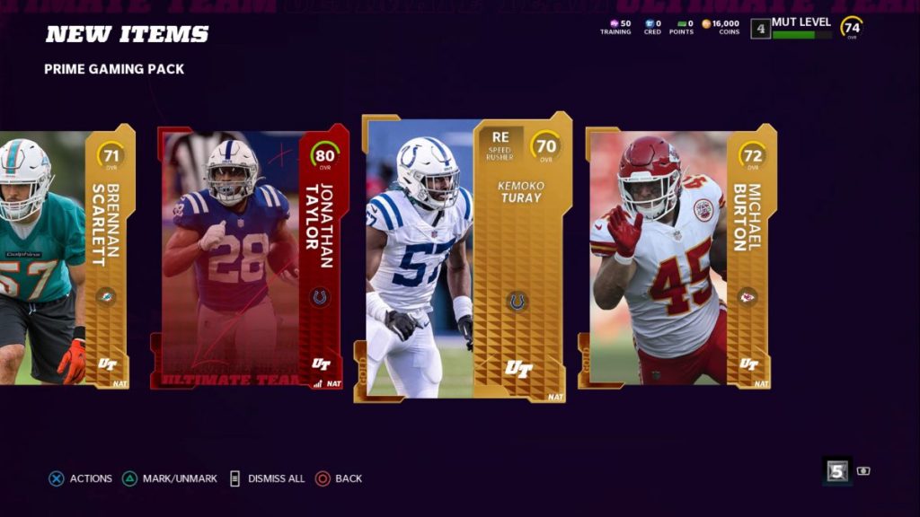 Madden NFL 22 gratis en Prime Gaming