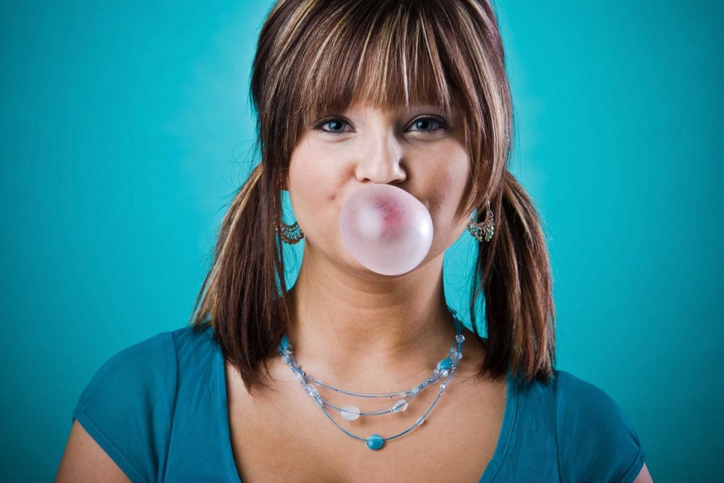 ¿Por cuánto tiempo debes masticar chicle?